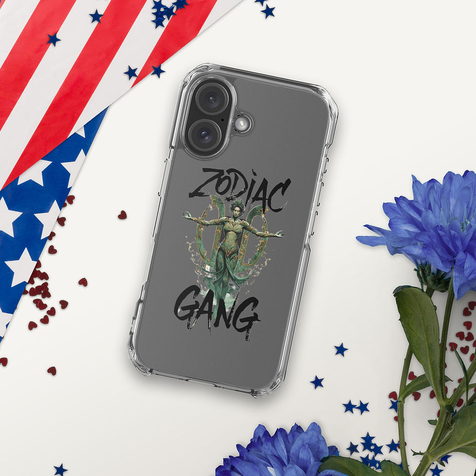 Thumbnail: Clear Case for iPhone® ZODIAC GANG X VIRGO MALE