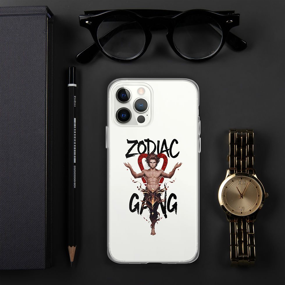 Thumbnail: Clear Case for iPhone® - ZODIAC GANG X ARIES MALE