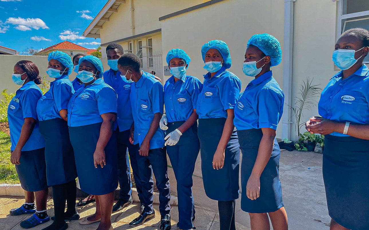 Contract Cleaning Chemicals Sanserv Zimbabwe