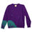 Thumbnail: Sweatshirt #07 Unisex Purple Aquamarin_01