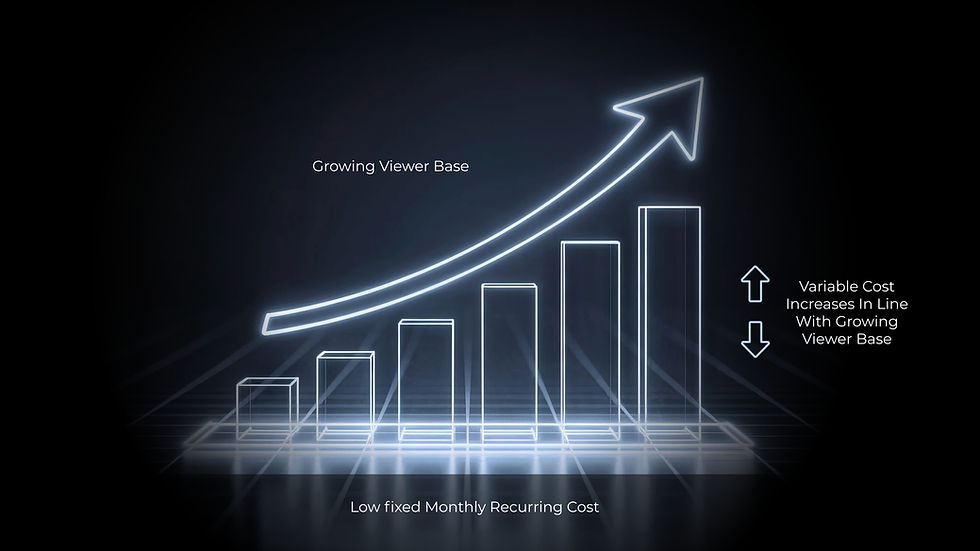 graph Professional video streaming platform