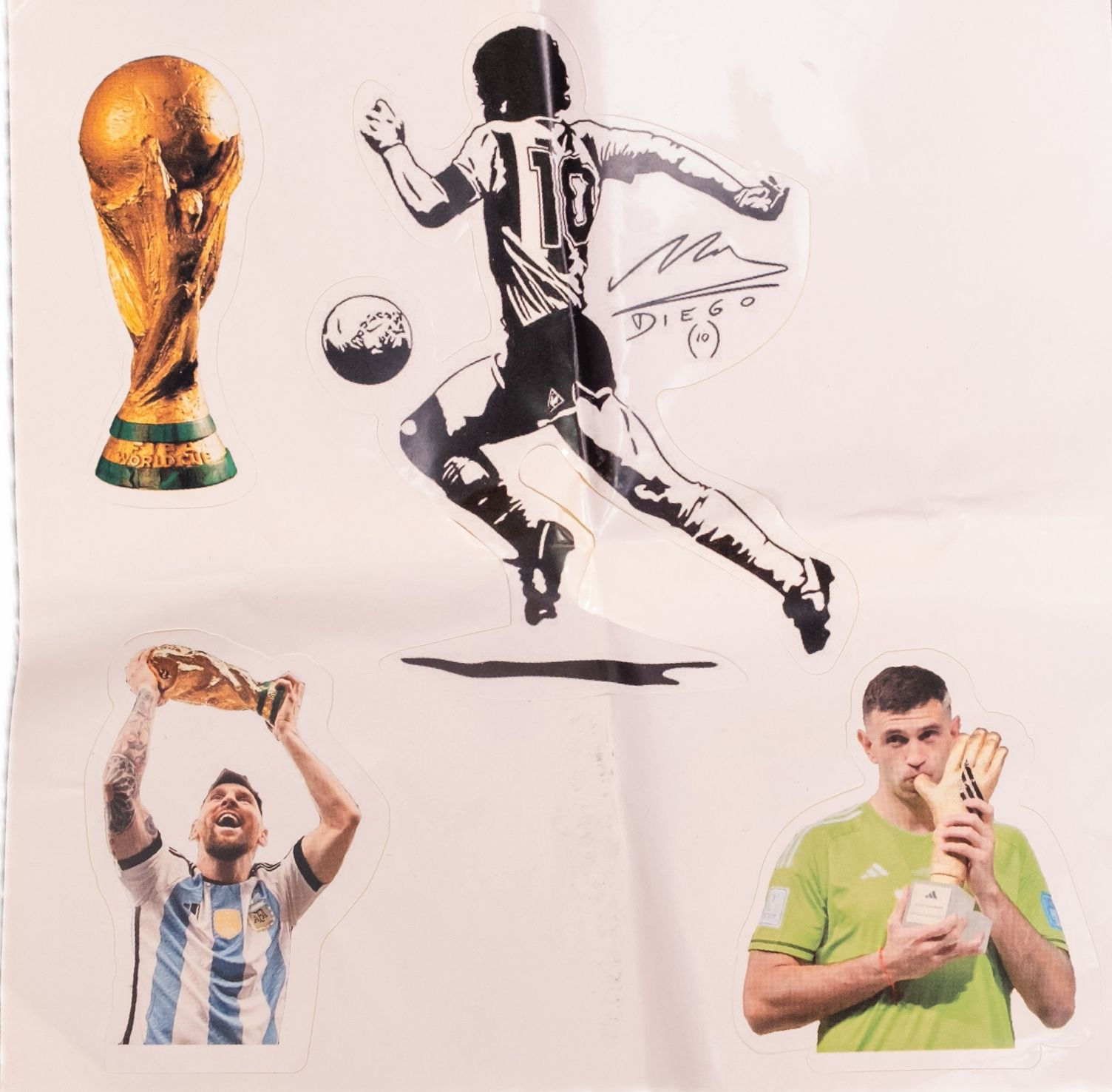 Maradona - Messi - Dibu - Copa