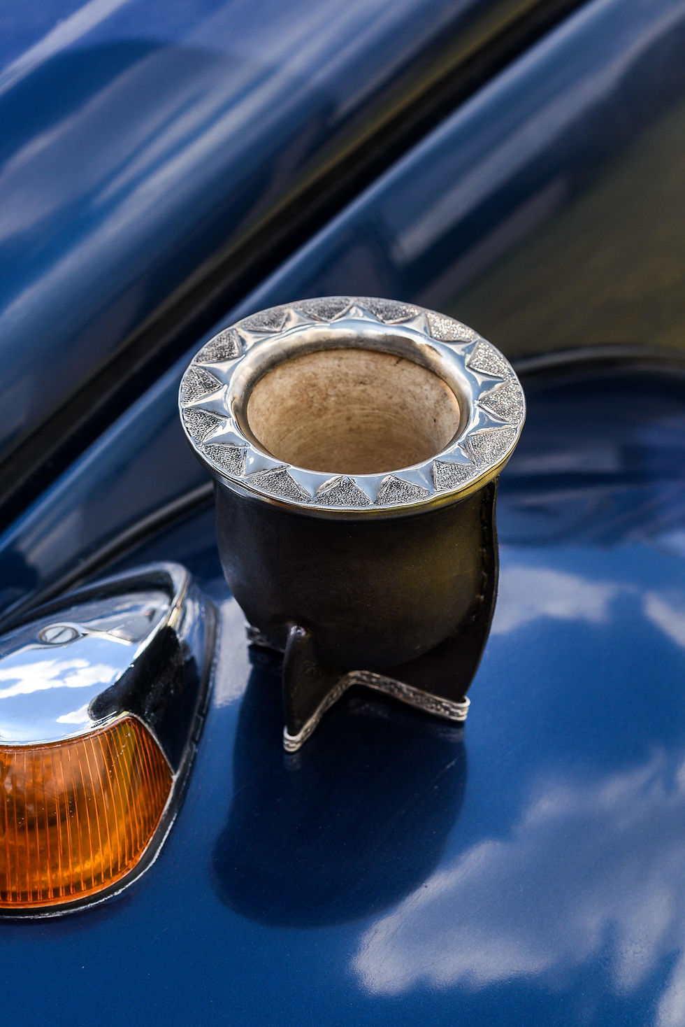 Miniatura: Camionero cincelado base de alpaca