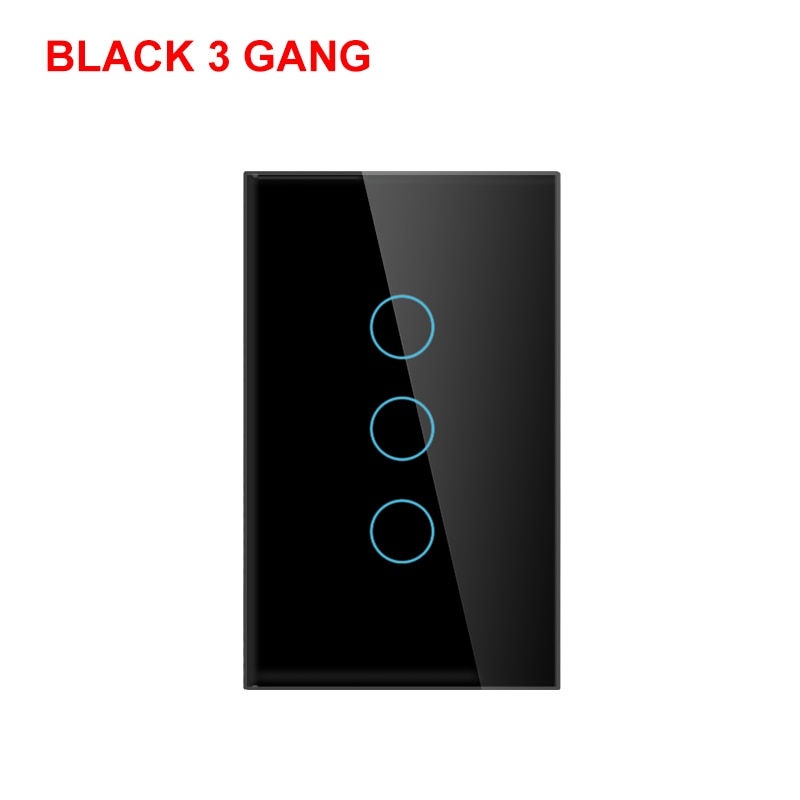 Thumbnail: Smart Wifi Touch Switch No Neutral Wire Required Smart Home 1/2/3 Gang Light