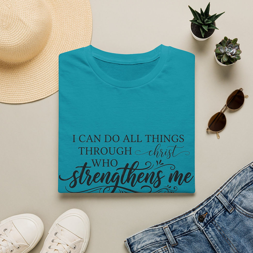 Miniatura:  "I Can Do All Things Through Christ Who Strengthens Me" Philippians 4:13 