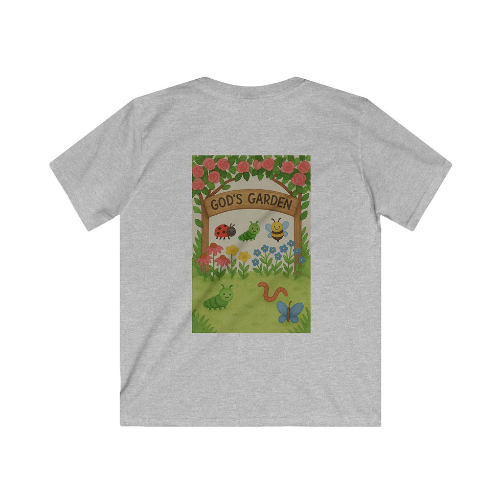 Miniatura:  Kids Tee "Jesus Is My Anchor" Cute Christian Children's Shirt