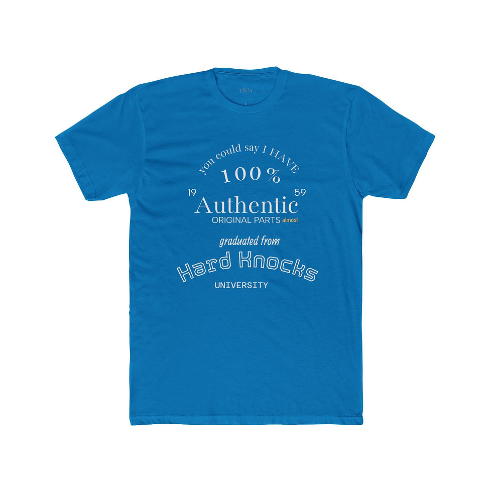 Miniatura: Authentic Hard Knocks University Tee — 100% Original Vintage Crew Shirt