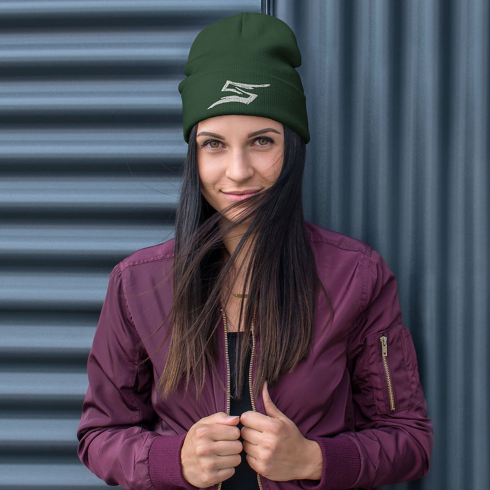 Thumbnail: Embroidered Beanie