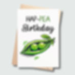 Pea Birthday Wholesale Card
