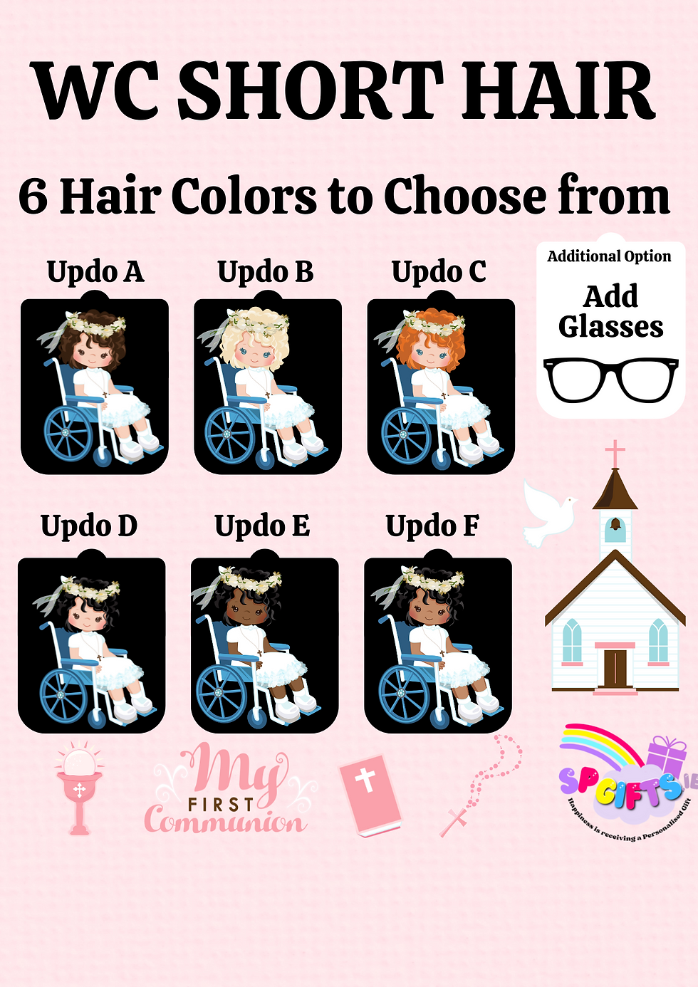 Thumbnail: ersonalised Communion Apron