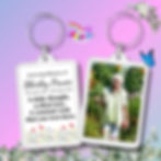 Memorial Photo Keyring Ireland