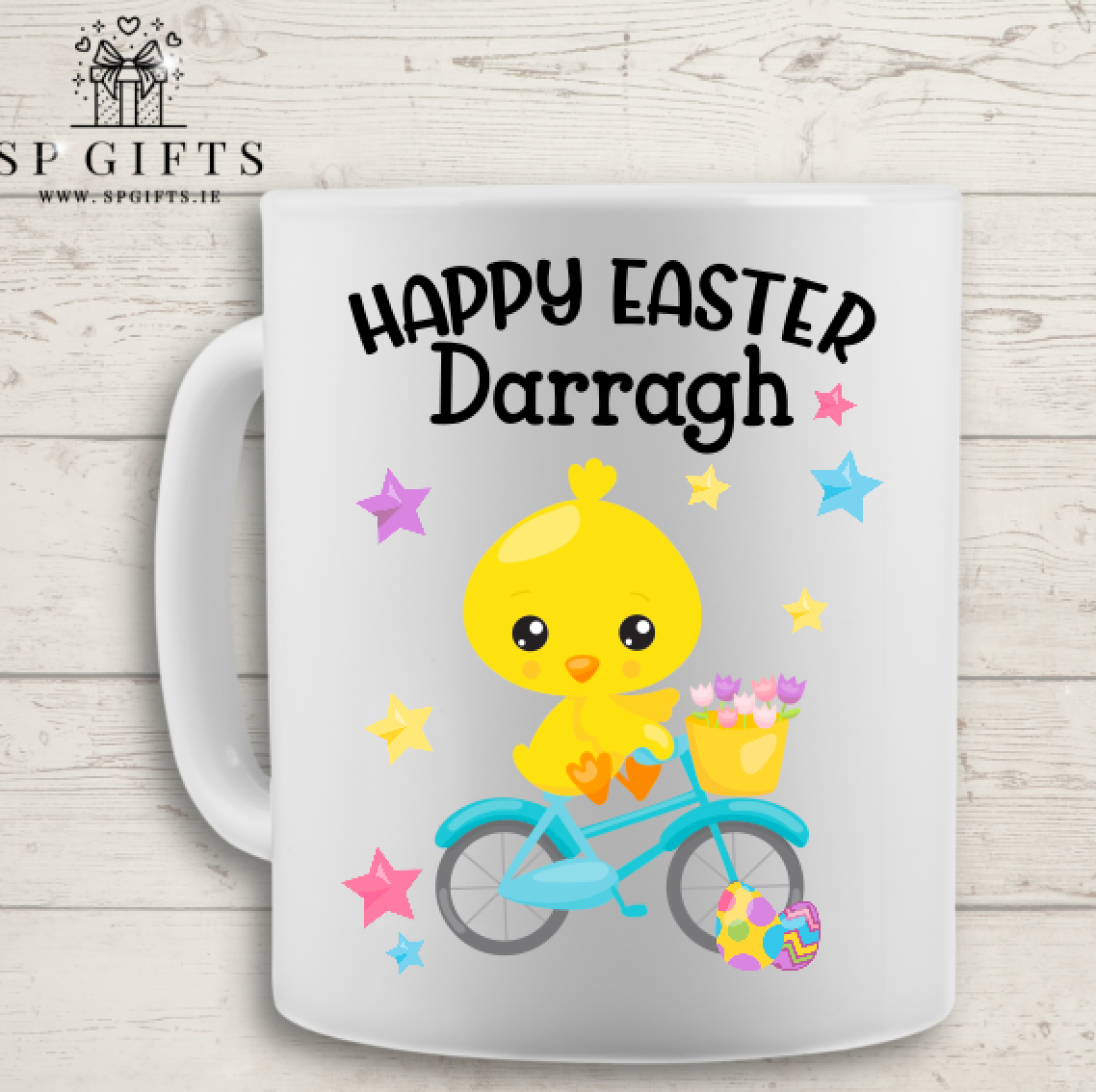 Happy Easter Mug -Chic Bike