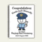 Personalised Garda Passing Out Ceremony Notebook with name and date – SP Gifts Ireland
