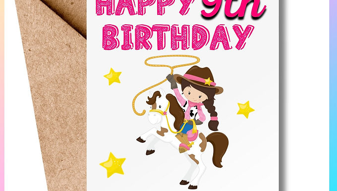 Girls Birthday Cards