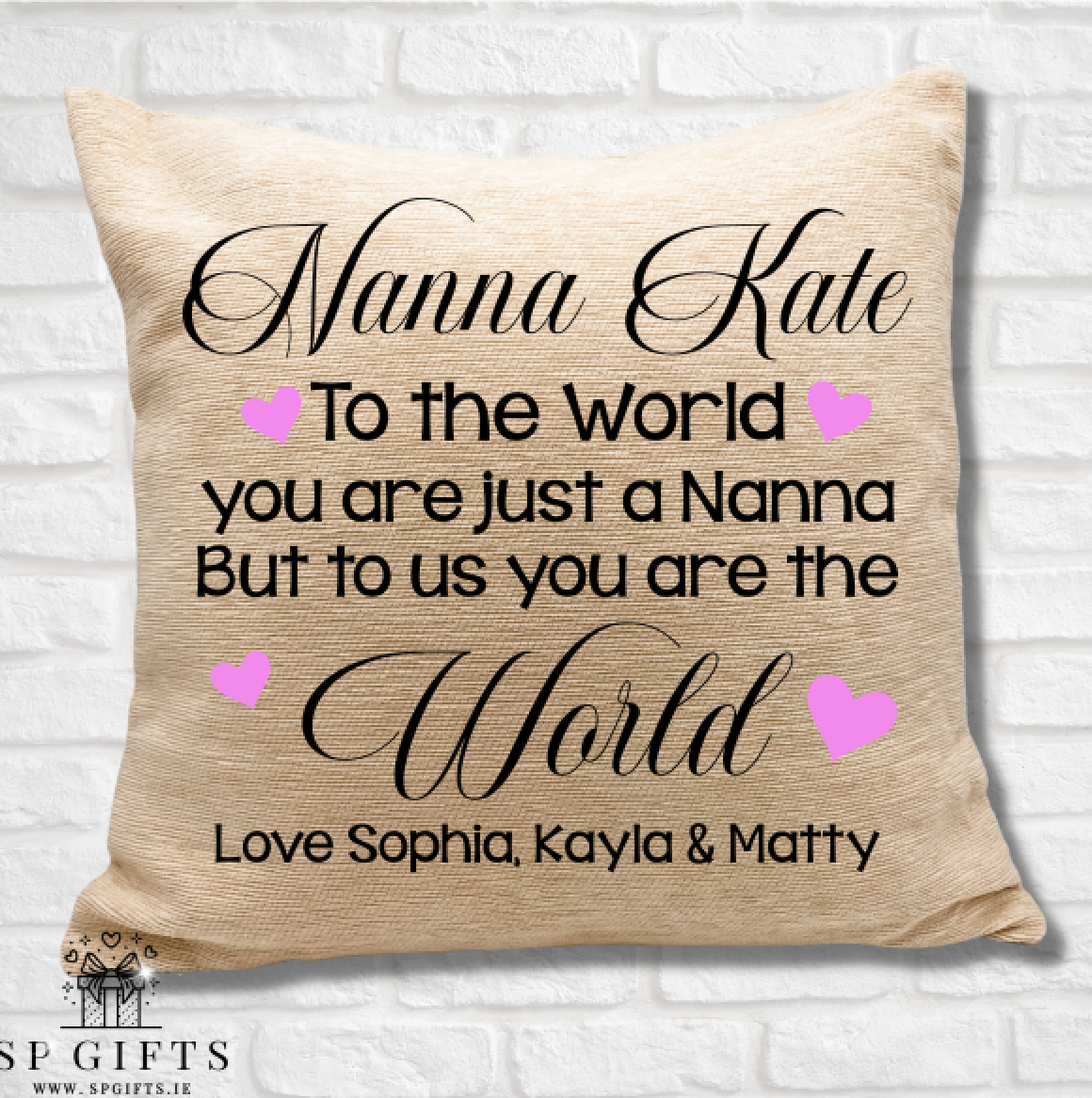 Nanna - To the world Cushion