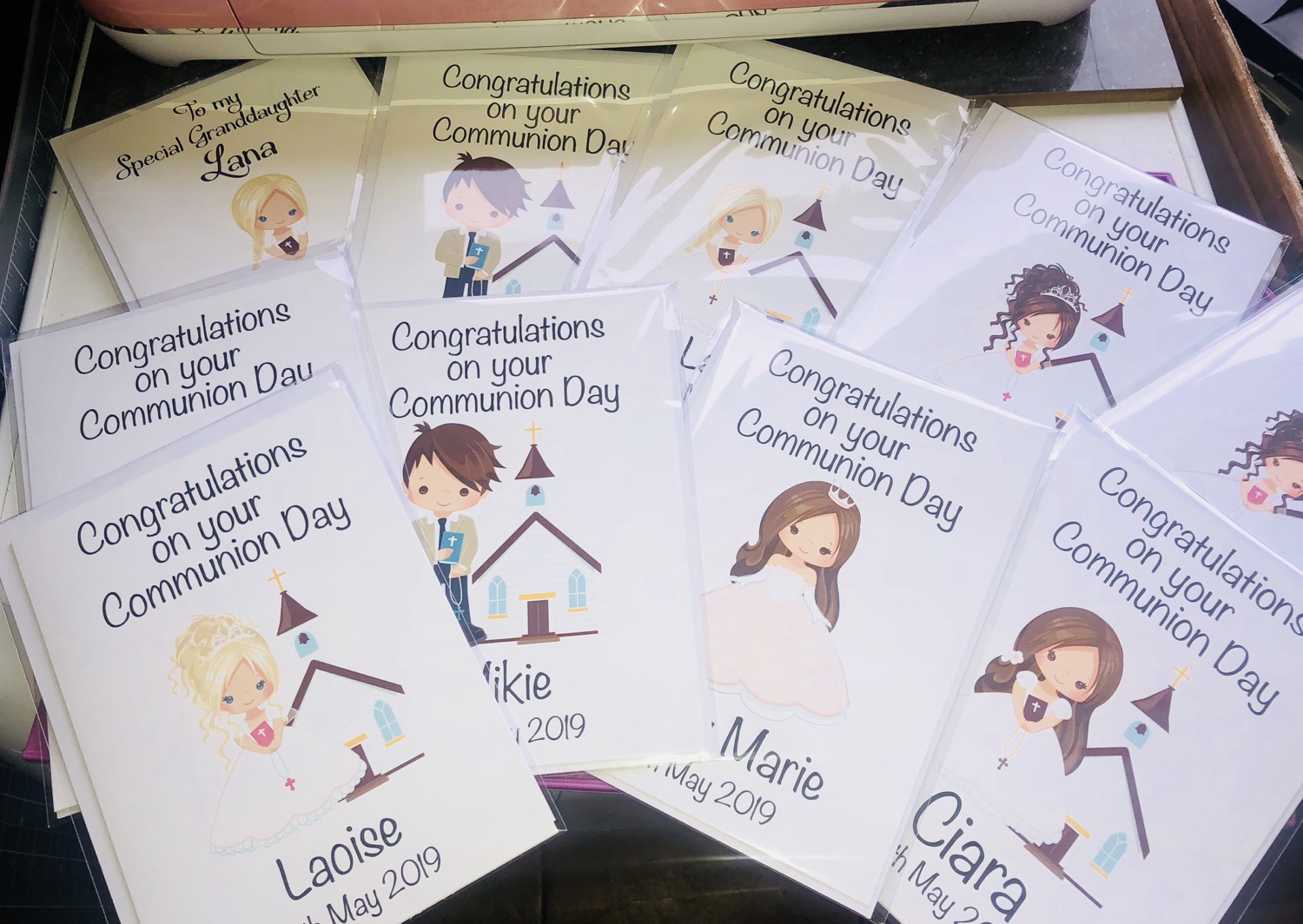 Thumbnail: Personalised Communion Card Ireland