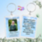 Memorial Photo Keyrings