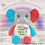 Thumbnail: Personalised Sensory Elephant Teddy – Cubbies Embroidered Teddy Ireland