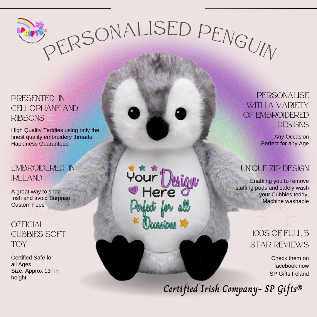 Personalised Penguin Bear Ireland