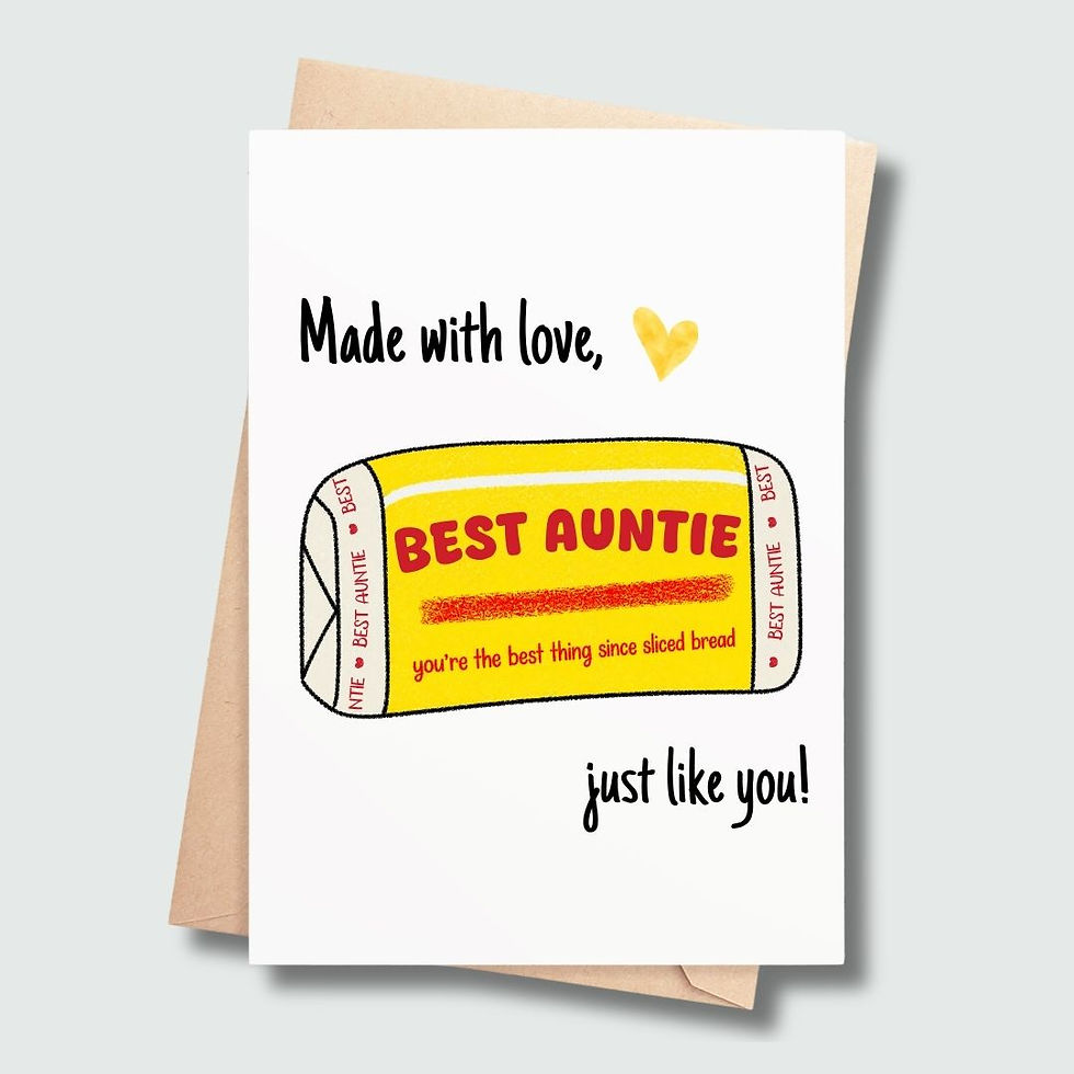 Best Auntie wholesale Card