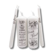 Shop for Personalised Wedding Unity Candles Ireland