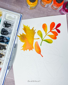 color blending magic process