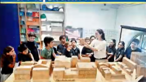 Bordeaux entre les mains de nos CE2 !