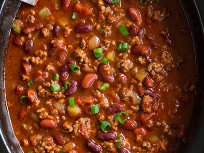Mikes Slow Cooker Chili
