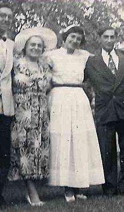 judiths graduation Dick, Rose, Judith, Louis and Molly.jpg
