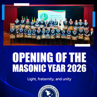 Opening of the Masonic Year 2026