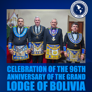 Celebration of the 96th Anniversary of the Grand Lodge of Bolivia
