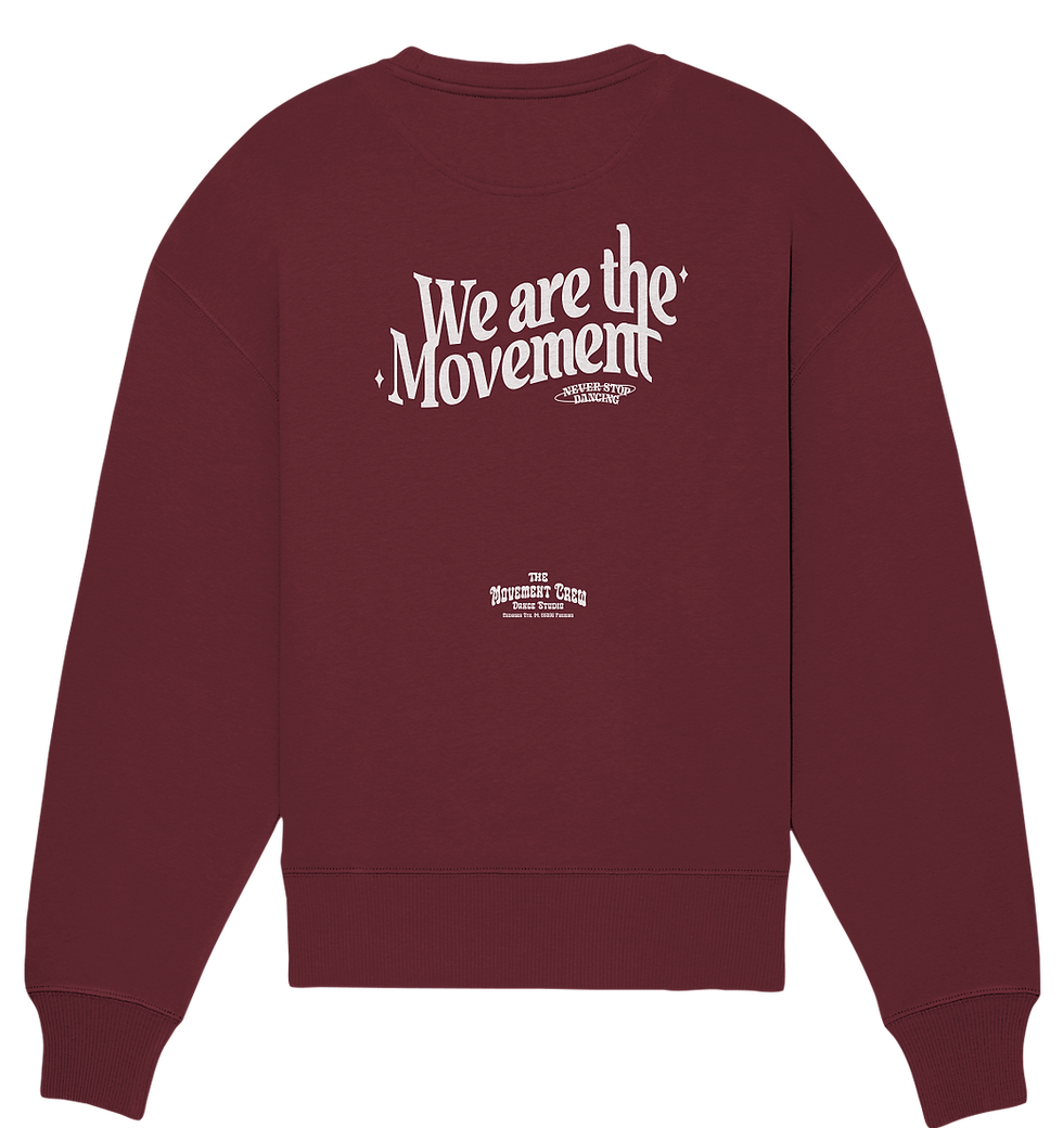 Miniaturbild: We are the Movement - Organic Oversize Sweatshirt