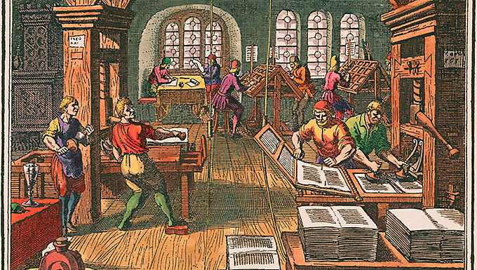 Foreword Humanity's infatuation with the written word has echoed throughout the ages. The creation and development of the book was one of the most outstanding achievements in preserving the social, religious, and political values of societies throughout history. This series aim to provide insights into the technologies and cultural context that led to the advancement of the book from the Middle Ages to the Italian Renaissance. Examining the book's function and technologies helps better grasp the mutual influence between society and the written form. The series examines the book's materials, purpose, and values as a knowledge repository and communication channel. It also delves into the development of the printing press, its relationship to literacy, and its impact on the book economy and humanist agenda. Illustrating a shift in form and function of the book from Medieval to Renaissance Italy, this series explores how ecclesiastical and secular use of the written word liberated and enriched culture. It will also provide insight into how the book also served as a reflection of cultural values and ideologies throughout its evolution. This series is divided into six articles, including: 1. History of the Book Series: Ancient Technologies 2. History of the Book Series: Medieval Monks 3. History of the Book Series: Illuminated Manuscripts   4. History of the Book Series: Universities & the Rise of Humanism   5. History of the Book Series: Rise of the Printing Press 6. History of the Book Series: A New Age of Literature History of the Book Series: A New Age of Literature The arrival of the printing press in Italy during the early Renaissance heralded not just a technological innovation but a profound transformation in societal structure. Its integration into the urban landscape catalyzed an unprecedented replication of texts and brought sweeping changes to the conditions in which intellectuals and writers worked. Italy, at the epicenter, became the fulcrum of a burgeoning book economy, where the printed word assumed new-found significance. Unlike the laborious and exclusive process of manuscript production, the printing press enabled the rapid replication of texts, making knowledge accessible to individuals of all socio-economic standings. This seismic shift in the diffusion of information marked a departure from traditional manuscript production and propelled a wave of changes in book production, form, grammar, content, and language. Among the luminaries of this epoch, Aldus Manutius transcended the realm of mere printers; he epitomized the fusion of scholarly erudition and innovative print culture, reshaping the very essence of the book. Venice, a thriving hub, emerged as a beacon in the urban book trade, orchestrating an intricate symphony of book sales and commerce that underscored the profound impact of the printed word on society's fabric. The democratization of knowledge and the new-found accessibility to literature and scholarly works empowered individuals, nurturing a sense of independence and intellectual liberation. No longer confined to the privileged few, the masses gained access to a treasure trove of ideas, philosophies, and literary works, fueling a cultural revolution that amplified the humanistic movement. Amidst praise, concern, and controversies, the emergence of the printed book brought significant changes in intellectual exploration and societal engagement for scholars, aristocrats, and the common people alike.  During the Italian Renaissance's early years, the physical appearance of printed books was designed to emulate the aesthetic of handwritten manuscripts (Pettegree, 2010). These volumes, larger than contemporary books, often embraced folio or quarto formats, resembling the size of manuscripts and allowing space for text and illustrations akin to hand-copied texts. The use of gothic typefaces sought to replicate the intricate, angular, and bold lettering style found in manuscripts. Interestingly, while innovations like italic typefaces emerged to save space and mimic handwriting, printers initially avoided radical departures from the manuscript's visual appeal (Richardson, 1999). Despite limitations in early printing technology, the efforts made to imitate the layout and design principles of manuscripts evoked a sense of familiarity. Deliberate choices in format, typefaces, and size were early attempts to bridge the gap between their understanding of manuscripts and the emerging medium of print. As a result, readers embraced the new technology which contributed significantly to the formation of early Renaissance print culture.   As print culture, nurtured by eminent pioneers such as Aldus Manutius, continued to progress, book production began to exhibit distinctive characteristics that reflected both technological advancements and artistic influences. The advent of print revolutionized the physical appearance and construction of books, ushering in a new era of standardized formats, legible typography, and enhanced visual elements. The use of gothic typefaces prevailed, characterized by bold, elaborate, and angular lettering. Early printed books often lacked title pages, utilizing colophons or the opening page to convey essential information about the text (Pettegree, 2010). With the introduction of various typefaces and fonts, such as italic and the humanistic script, legibility improved, while illustrations and images, made possible by techniques like woodcuts and engravings, enriched the content. Page layout innovations, including margins and chapter divisions, aided navigation through texts. Simultaneously, bookbinding methods evolved, transitioning from individual, ornate handcrafted bindings to standardized covers and eventually title pages, providing essential information about the book's contents. Despite variations in quality and presentation owing to the evolving nature of the printing process, these early printed books laid the foundation for the standardization of formats, typography, layout, that would shape the future of printed materials. In the production of books during the Italian Renaissance, form and function were inextricably connected. The physical appearance of the book indicated its purpose and intended readership. Through a combination of size, type, and page layout, the external presentation and format acted acted as signals which informed  the buyer of its content before he began to read the book (Richardson, 1999). In essence, books that looked different, were intended as such; they had different subject matters, purposes, and readerships. For example, a large folio-sized Latin volume printed in two columns using a gothic typeface was likely to be a work of theology or law, such as the Corpus juris civilis  with commentaries (Grendler, 1993). This text, used for study and reference, offered detailed information that would require the reader to bring his own expert knowledge to reading or understanding this text. In contrast, a book intended for a readership rather than education was smaller in size, included a title page, clearly defined short chapters, and like manuscripts, there were illustrations to help the reader navigate the text. Early publishing was quite cautious and rather conservative with regard to its choice of subject matter and language. Those involved in book production naturally preferred to risk their livelihoods on subjects that were well established among readers, such as religion and humanist scholarship (Cragin, 2001). As book productions continued to advance, readers had  many books available to them which were described as ‘popular’. There are two components to defining a popular book during the Renaissance: first, it must be written to be easily understood by those of a lower social status, as it does not require specialized knowledge in an area of scholarly expertise. The second component of a popular book is its ability to exert a broad, universal appeal (Grendler, 1993). Popular editions had a content, religious or secular, that might attract those with refined taste and intellectual capacity, and readers from lower classes with limited ability. Although they were not necessarily written by members of low social status, they were read by well educated aristocrats and commoners alike (Richardson, 1998). The standard sizes for popular books were typically 15x10cm or 20x15cm, and were printed in gothic rotunda or early roman font, though title pages often appeared in both typefaces (Grendler, 1993). Popular books might be printed in one column or two, depending on the tradition of the manuscript from which the text is copied, and were usually less than 200 pages, though could be considerably shorter. The author, printer, and publisher of these books were often anonymous, and written in roman or gothic typeface, rather than the more sophisticated italic which had been introduced by Aldus Manutius in the beginning of the sixteenth century. The popular book also included a title page, which became common practice in 1476, often printed in a combination of both gothic and roman font. Popular editions were smaller than a folio, and printers kept costs down by placing the text in two columns with small margins using low-grade paper (Grendler, 1993). Like manuscripts, many small illustrations were included to divide up the text and help readers navigate it. There was a noticeable uniformity in early printed popular books; while the market was unregulated in the sense that no guild or government imposed a size requirement, publishers adhered to a common format. Reader expectation and preference created a very strong tradition which publishers honored.   One prominent example of a popular book is the Fior di Virtù, a medieval book on virtues and vices written by an unknown author between the years 1300 and 1323 (Grendler, 1993). The book is comprised of about forty short prose chapters, each of which is devoted to a single virtue or vice. There are three parts to each chapter; an animal legend, a series of maxims, and a story with human subjects, all of which  illustrated the results of succumbing to a vice or bringing attention to the merits of practicing a virtue (Bühler, 1955). The author aimed to guide readers towards a virtuous life in accordance with the norms of Christian morality, and prudent actions devoid of worldly gain. The Fior di Virtù existed in numerous manuscript copies, and became models for printed version which first appeared in 1471 (Grendler, 1993). With strong organizaiton, vivid stories, and clear prose, this book was immensely sought-after by readers in both the Middle Ages and the Renaissance. Almost all examined surviving manuscripts of the Fior di Virtù were written in humanist formal script—the ancestor of Carolingian minuscule—though many copies had been written in the gothic type (Bühler, 1955). Because the first manuscript tradition did not provide clear guidance to the printers, early editions wavered between roman or gothic letter, appearing in either single or double column. This transformative shift democratized access to knowledge, catalyzing the popularity of various book genres among a broader readership. Religious texts like the Bible, literature in vernacular languages, and practical manuals spanning from medicine and agriculture to almanacs and journals, which had been established as essential components of popular literature (Richardson, 1999). These diverse volumes did not just disseminate knowledge; they entertained, informed, and empowered individuals across societal strata. The laborious and expensive manuscript of the past had ultimately been eclipsed by the affordability and widespread availability of printed books. They reached a larger audience, contributing to increased literacy rates and allowing individuals from different social classes to engage with literature and information that was previously exclusive to the privileged few. The availability of printed materials facilitated the exchange of ideas, encouraged intellectual exploration, and contributed to the cultural and intellectual flourishing of Renaissance Italy.  Print culture served as a catalyst for the amplification of humanist culture, significantly advancing its influence. It lamented the loss of significant works from antiquity, asserting that the enduring power of print would have safeguarded these treasures for posterity had it existed in ancient times. In the early 10th century, humanists began to diligently copy ancient manuscripts from monastic libraries, which were the primary repositories of knowledge. These valuable texts were predominantly under the control of the Church, with access restricted to only high-ranking Catholic clergy. Notably, the Vatican Library, a fortress of scholarly resources, was exclusively available to select ecclesiastical authorities. This strict oversight implies that the Church might have purposefully restricted access to texts of significant historical and intellectual value, underlining its pivotal role in influencing the intellectual direction of the era. The newfound accessibility of the printing press nurtured a more widespread engagement with classical texts, fostering the revival of ancient wisdom and philosophical ideals. Scholars, inspired by humanist principles, found their works published more extensively, encouraging critical thinking and the questioning of established norms. The printing press brought radical changes to the conditions in which humanists, intellectuals, and writers worked together. The book brought all people the written word, in a greater abundance and much lower cost, also enabling new opportunities to enter or advance in the industry, and to earn fame or prosperity. The exchange of ideas through printed materials fueled intellectual discourse, laying the groundwork for the expansion and consolidation of humanist values. The impact of the printing press on science and technology was also quite significant. Scientists and innovators had long worked largely in isolation and with very limited capacity to share information. With the ability to publish results of their works, the rate of discovery and scientific progress had accelerated greatly, and early printed works of luminaries like Galileo Galilei (1564-1626) served a catalyst of the modern scientific revolution (“The Birth of Print Culture”, 2001). In addition to mathematics and astronomy, subjects such physics, chemistry, medicine, anatomy, physiology, mineralogy, and metallurgy contributed towards tremendous advancements in science and technology (Hall, 1994). The printing press also complemented a new empirical methodology of scientific research; printed books provided a means by which information and knowledge could be recorded, arranged, preserved and reproduced systematically, and with unprecedented speed, accuracy, and consistency (“The Birth of Print Culture”, 2001). As such, scientists were increasingly able to utilize the research and innovations of their predecessors to advance their own work, and bring about new branches of empirical information to the masses.  Hailed as a revolutionary invention, print culture garnered immense praise for the democratization of knowledge. However, its rapid proliferation raised concerns, as intellectuals were thrown into complete disarray by the arrival of the medium, which they soon found themselves unable to control. As a result there was significant debate among scholars, aristocrats, and ecclesiastics regarding the ethical implications of the widespread availability of information. Women and adolescents could participate in the intellectual agenda, and members of lower social classes, who would have been employed in manual jobs, had instead been attracted to education and knowledge, now readily available and convenient. Philosophy was no longer specific to scholars and the elite, it was now accessible for the public to theorize for themselves and change their way of thinking that challenge traditional teachings. In the past, only the educated few had access to manuscripts and could therefore profess ancient philosophy and spin tall tales without contradiction. This transformation signified a departure from hierarchical control over the dissemination and preservation of knowledge, now guided by public interest rather than hierarchy, which ultimately threatened the power of aristocrats and the Church. The rapid propagation of new and often highly controversial scientific and literary publications precipitated the need for improved modes of control, and prompted the emergence of censorship regulations and copyright laws. These laws aimed to control the content being printed, especially materials perceived as challenging religious orthodoxy or threatening the existing political and social order. ​​The ease of reproducing texts and distributing ideas to a broader audience raised concerns about the potential for dissent or deviation from established religious doctrines, and as a result, authorities sought to maintain control over the dissemination of information by preventing the circulation of ideas considered heretical or morally objectionable. Literature had always been subject to official sanction, and the printing press made their suppression more difficult as condemned books could be produced quickly and in large quantities in relative secrecy (“The Birth of Print Culture”, 2001). Following the beginning of the Protestant Reformation in 1517, the Roman Catholic Church began to create lists of prohibited books which consisted of titles that were deemed scandalous, subversive, heretical, immoral, or contained theological errors (Grendler, 2004). Many of these books were authored by humanists, or reformers who sought to gain an audience with the development of the printing press. The Protestant Reformation officially began on October 31, 1517, when German theologian Martin Luther (1483-1546) denied the authority of the papacy and declared his rejection of the fundamental doctrines of the Church in his Ninety-Five Theses (“The Council of Trent: 1545-1563”, 2014).   The Protestant Reformation encouraged a direct relationship with God and the attainment of salvation through faith alone, rather than through the clergy or purchases of indulgence. The spread of the Reformation swiftly encompassed a significant part of Europe, particularly in the North, and ultimately reached ecclesiastical leaders in Rome, who deemed Protestant reformers to be heretical (Streissguth, 2008). The widespread dissemination of Protestantism was primarily facilitated through the printed word, for which the Catholic Church was unprepared. The ease of reproducing texts and distributing ideas to a broader, larger audience raised concerns about the potential for dissent or deviation from established religious doctrines. For this reason, the Roman Catholic Church began to burn books that questioned the church doctrine; an act that not only involved the physical destruction of written material but was also symbolic of the efforts by the Church to eliminate ideological opposition and maintain doctrinal conformity. In 1545, on the orders of Pope Paul III (1468-1549), the Roman Catholic Church convened the Council of Trent, an important church council attended by cardinals, bishops, archbishops, and papal legates, to make decisions on Church doctrines and to resist the expansion of the Protestant Reformation (“The Council of Trent: 1545-1563”, 2014). The council denounced the ideas of the Reformation and asserted the church's exclusive right to deal with Protestant heresy in accordance with its own judgement. Between the years of 1545 and 1563, the Council of Trent amended and clarified the church doctrine of original sin and the importance of good works to attain salvation, counter to the beliefs of the reformers, which would eventually become canon law (Streissguth, 2008). In 1557, under the authority of Pope Pius IV (1499-1465) the Catholic Church devised and codified the first edition of the Index Librorum Prohibitorum : a notorious list of forbidden books that were considered a threat to the Catholic faith. (“The Council of Trent: 1545-1563”, 2014). Catholics were prohibited from reading or owning the books on this list, which were also banned from being printed on Catholic lands under the threat of excommunication. The list included works of reformers such as Luther, as well as humanist literature which emphasized individuality and secular ideology. Lists of banned books had been in circulation since the 1520s, though the official Index of Forbidden Books that had been revised by the Council of Trent was not published until 1559 (Dee & Sheridan, 2003). The list ultimately became the basis of Catholic censorship policy for the entire modern era (Streissguth, 2008).  Notably, Galileo Galilei faced persecution primarily for his scientific findings and writings that supported the heliocentric model of the solar system, which placed the Sun at the center with the planets orbiting around it. This heliocentric model contradicted the geocentric model endorsed by the Catholic Church, which held that the Earth was the center of the universe (“Censorship”, 2004). In 1616, the Index of Forbidden Books issued a decree declaring heliocentrism 'formally heretical' and banned certain works that advocated for this model. Galileo's Dialogue Concerning the Two Chief World Systems , published in 1632, presented arguments for heliocentrism, and it was perceived as a defiance of the Church's decree (“Galileo Galilei”, 2000). Thus, he faced charges of heresy for holding and defending this view, and was found vehemently suspect of heresy, for which he was forced to recant his views and spent the rest of his life under house arrest. While Galileo's persecution was rooted in his scientific ideas and the publication of his findings, it is essential to note that the Church's actions were influenced by the broader theological and political context of the time, where scientific discoveries were intertwined with religious authority and doctrinal considerations. Likewise, humanist works, which were associated with the Renaissance and the revival of classical learning, sometimes contained ideas or perspectives that were considered contrary to the doctrines of the Catholic Church. As they discussed several scientific, historical, and philosophical issues in their works, these books were included in the Index of Prohibited Books. In 1523, Florentine political philosopher and writer Niccolò Machiavelli (1469-1527) published his best known political treatise The Prince , which explores the pragmatic aspects of political leadership and power. This book is regarded as the first book on political science, the study of the governance practices of royalty and public officials. He argued that political leaders should wield strength and unrestrained authority, asserting it as the optimal means for an effective government (Carnagie, 2016). While Machiavelli's ideas in The Prince  were controversial and went against certain ethical and moral practices of the time, particularly in the advice he offered to rulers, he was not formally condemned by the Church as a heretic. However, his works were placed on the Catholic Church's Index of Forbidden Books, a list of publications considered harmful to faith and morals. This happened posthumously, after Machiavelli's death in 1527 (Bireley, 2000). Texts discussing divination, astrology, and the occult were likewise considered heretical by the Church, and as a result, found themselves included in the Index of Forbidden Books. In the 1500s, various Indexes of Prohibited Books condemned writings from approximately 2,000 authors, with three-quarters of them facing a complete ban on their works. Nonetheless, the extent to which these restrictions effectively curtailed the dissemination of ideas remains uncertain (“Index of Prohibited Books”, 2004).  A stark example of disdain towards humanistic scholarship is Girolamo Savonarola, a Dominican friar and puritan devotee who became the moral absolutist of Florence in 1494 (Weinstein, 2005). Savonarola believed that the fruits that the people had received from God, such as prosperity, goodness, virtues, and humility, were all about to be lost. Preoccupied with the idea that the people were on the verge of losing their divine blessings, Savonarola became obsessed with human wickedness. He passionately and vigorously expressed his beliefs and warnings about sin and its consequences, and delivered sermons with intense fervor as a hellfire preacher, intending to awaken and alarm the public about their moral state and the need for repentance to avoid divine punishment. Savonarola's vehement opposition to humanism and his staunch belief in puritanical values led to his notorious 'Bonfire of the Vanities' in 1497 (“Death in Florence: The Medici, Savonarola, and the Battle for the Soul of a Renaissance City,” 2015). The event involved the burning of various objects that were considered vanities in the public square of Florence. He targeted art forms, books, and cultural representations deemed immoral or indecent, including works showcasing nudity and embracing humanist thought. Books deemed immoral, irreligious, or promoting what Savonarola considered sinful thoughts were tossed into the flames. This included works of classical literature, humanist writings, poetry, and even some religious texts that didn't align with his stringent beliefs. His radical actions symbolized a resistance to the blossoming intellectual and cultural expressions of the Renaissance, portraying the deep-seated animosity towards humanistic ideals and the clash between traditional values and the evolving intellectual landscape. This disdain for humanist scholarship and the subsequent suppression of intellectual freedoms by figures like Savonarola mirrored the larger societal struggle against the dissemination of innovative ideas and unconventional thinking during this transformative era. However, his moral dictatorship was short lived. On Palm Sunday in 1498, the fanatic preacher was arrested by Florentine authorities, condemned as a heretic, tortured, and burned at the stake (Weinstein, 2005). Humanistic culture ultimately prevailed, as the early Renaissance witnessed a spiritual reformation that transitioned the dominant authority from ecclesiastical pillars to burgeoning secular influences. In addition to condemnation, printers faced accusations of plagiarism and unauthorized reproductions of texts, fueling debates over intellectual property rights. The rights of the author and publisher found favor and protection in the development of publishing guilds and copyright laws. Printers aimed to safeguard their exclusive rights to print and distribute specific works, while authors urged for the protection of their original ideas, or intellectual property, against plagiarism and unauthorized sales that deprived them of due compensation—a challenge that was scarcely prevalent prior to the advent of printing (“The Birth of Print Culture”, 2001). These challenges prompted governments and guilds to enact regulations and introduce copyright laws aimed at controlling content, preserving authorship, and regulating the flourishing printing industry. However, the concept of copyright as it is understood today did not exist at that time. Instead, there were various regulations and practices that attempted to control the production and distribution of printed materials. This intricate balance between innovation and regulation underscored the transformative power of the printing press while highlighting the need to navigate the ethical and legal dimensions of disseminating information in this new age of mass production.  The main means of achieving such regulations was a system of privileges which gave exclusive rights in a product or process for a certain number of years. Those who might have petitioned the state for a privilege included anyone who invested time, money, or both, in the production and distribution of books (Richardson, 1999). They might be publishers, not directly involved in the making of the text, but paid for the cost of printing, or they might be editors or translators responsible for the provision of the text. Obtaining privileges or licenses from authorities subsequently granted them a form of limited monopoly on certain publications. In addition to titles, some petitions concerned typographical innovations, in either technique or design, as seen with Aldus Manutius, who, in November 1502, was grated copyright by the Venetian Doge for his Greek and Italic typeface, prohibiting other printers from imitating them on penalty of a fine (“Aldus Manutius”, 2001). A typical application for privilege began with a preamble which would have explained the innovation and reason for the request. Such reasons might include the expense and effort of the applicant, his fear of competition or loss, or the benefits toward the public as a result of the product (Richardson, 1999). After the introduction, came the request itself.  In the instance of an application for the protection of a title, this would stipulate that no one else could print, distribute, bring it for sale, or facilitate its introduction into the state for sale, within a specific duration, under the risk of a penalty of a fine and potential additional consequences, and would also specify the recipient of any fines at the end of the text. While the duration of these privileges could vary, initial periods might last as briefly as a year but typically extended much longer. Initially averaging around ten years in Venice and Rome during the early 16th century, the duration increased to approximately twenty-five years by the century's end, occasionally reaching as long as thirty years for specific privileges (Richarson, 1999). At times, Venetian penalties involved a brief prison sentence or extended periods of exile. However, these early attempts at regulation were often limited in scope and duration and were primarily concerned with economic monopolies rather than safeguarding the intellectual rights of authors. It wasn't until later centuries that copyright laws evolved further to protect the rights of authors and creators in a manner more similar to contemporary copyright statutes. Yet the privilege system was on occasion undoubtedly abused. In the absence of competition, prices could remain artificially high, and paper and press work could be of poor quality. Granting extensive privileges for significant projects often barred others from entering specific publication domains for extended periods, while the initial beneficiaries might fail to accomplish what they had ingenuously or deceitfully claimed they intended to achieve. Determining what constituted a sufficiently original edition for protection posed challenges, as slight alterations or minimal additions to a text could be presented as entirely new works. In Venice, the printing industry held significant importance in terms of both commerce and prestige, compelling the state to address these issues with penalties like imprisonment or exile. Although printing with movable type had pervaded book production at the time, manuscript production continued to prevail in the intellectual landscape of Italian Renaissance culture. There are three discernible reasons for this: intellectual conservatism, the use of manuscripts to circulate ‘dangerous’ or incomplete texts, and the use of manuscripts as personal copybooks (Celenza, 2000). The earliest printed books vividly reflect the impact of intellectual conservatism; they look like manuscripts, and used the conventions of manuscript writing. Influenced by perceived audience expectation, early printers laid out the printed page in a manner consistent with the way manuscripts were formatted (Richardson, 1999a). The manuscript continued to hold its esteemed position as a meticulously crafted individual product, valued both for its text and as an objet d’art. Many individuals continued to prefer manuscripts over printed books, particularly treasuring individually produced, finely illustrated, and lavishly bound works of art. The end of the Renaissance was the beginning of the scientific ‘academy’, or the Renaissance equivalent of the professional academic society. Prior to the prevalence of these academic societies, intellectuals often circulated their ideas or incomplete works through manuscripts before fixing them in print. Within these forums, scholars could exchange and evaluate their ideas among like-minded peers before presenting them formally for publication (Celenza, 2000). Concerns over the orthodoxy of ideas were prevalent, yet scholars still desired to communicate and share their thoughts with colleagues. The lasting significance of manuscripts during the printing era is also attributed to personal copybooks. Often, these manuscripts were anthology-like compilations, or florilegia , of a scholar or intellect’s favorite passages from his favorite works. These volumes offer invaluable insights, revealing the literary tastes of Italian Renaissance intellectuals, and provide insight as to which texts scholars and aristocrats deemed most significant.  The transition from medieval to Renaissance Italy marks an extraordinary evolution in the history of the book, heralded by the advent of the printing press. Medieval Italy thrived on manuscript production, a laborious process that preserved knowledge in meticulously crafted  texts that were copied by hand, and were only available to a limited few. Manuscripts, revered for their craftsmanship, remained influential repositories of specialized content and facilitated scholarly exchange. The arrival of the printing press catalyzed a seismic shift, democratizing access to knowledge and reshaping societal dynamics. The printing press revolutionized book production, altering the very essence of how information was diffused. It bridged the familiarity of manuscripts with technological innovation, which transformed book aesthetics, form, and content, and brought forth the emergence of standardized formats, legible typography, and enhanced visuals, catapulting the cultural revolution of the Renaissance. Italy, at the epicenter, became a hub for a burgeoning book economy, democratizing access to knowledge which had previously been confined to aristocratic patronage. Print culture amplified humanist ideals, fueling intellectual discourse and scientific progress. Although its rapid spread sparked debates on censorship, copyright, and ethical concerns, leading to regulations that controlled content dissemination, print culture continued to dominate the social and intellectual landscape, reshaping the dynamics of knowledge and societal engagement. This transition empowered individuals across social strata, and encouraged intellectual exploration. While manuscripts continued to hold significance, the printing press became the cornerstone of the book economy, symbolizing a departure from the exclusive realm of manuscript production and laying the foundation for the modern circulation of ideas. The journey from manuscripts to printed books reflects a transformative period in human history, where the power of the written word underwent a radical evolution, profoundly impacting societal progress and the dissemination of knowledge. The propagation of diverse ideas and the proliferation of information forged a new societal fabric, one where intellectual curiosity and the pursuit of enlightenment were no longer confined by the boundaries of class or status, but embraced as essential facets of a civilized and educated society. This shift catalyzed a renaissance of thought, where humanism, with its emphasis on the dignity and potential of humankind, found fertile ground in the minds and hearts of people across all social strata. While the advent of printing didn't create the cultural effervescence of the High Renaissance, it sparked a societal vivacity that guaranteed its longevity.  Bibliographical References Aldus Manutius. (2001). In Encyclopedia of World Biography Online  (Vol. 21). Gale.  https://link-gale-com.ezproxy.bpl.org/apps/doc/K1631007695/WHIC?u=mlin_b_bpublic&sid=bookmark-WHIC&xid=b0801816   [Accessed December 6th, 2023]. Bireley, R. (2000). Machiavelli, Niccol;ago: Machiavelli's Influence. In P. F. Grendler (Ed.), Encyclopedia of the Renaissance . Charles Scribner's Sons.  https://link-gale-com.ezproxy.bpl.org/apps/doc/BT2354500309/WHIC?u=mlin_b_bpublic&sid=bookmark-WHIC&xid=9c2ec0d2  [Accessed February 14th, 2024]. The Birth of Print Culture: The Invention of the Printing Press in Western Europe. (2001). In N. Schlager & J. Lauer (Eds.), Science and Its Times  (Vol. 3). Gale. https://link-gale-com.ezproxy.bpl.org/apps/doc/CV2643450235/WHIC?u=mlin_b_bpublic&sid=bookmark-WHIC&xid=95cce6b2   [Accessed December 4th, 2023].  Bühler, C. F. (1955). Studies in the Early Editions of the “Fiore di virtù.” The Papers of the Bibliographical Society of America , 49 (4), 315–339. DOI: 10.1086/pbsa.49.4.24299613 Carnagie, J. L. (2016). European Renaissance and Reformation: 1350–1600: The Arts. In UXL World Eras  (Vol. 9, pp. 161-188). UXL.  https://link-gale-com.ezproxy.bpl.org/apps/doc/CX3629700135/WHIC?u=mlin_b_bpublic&sid=bookmark-WHIC&xid=8bdfdab1  [Accessed February 14th, 2024]. Celenza, C. S. (2000). Manuscripts. In P. F. Grendler (Ed.), Encyclopedia of the Renaissance . Charles Scribner's Sons. https://link-gale-com.ezproxy.bpl.org/apps/doc/BT2354500318/WHIC?u=mlin_b_bpublic&sid=bookmark-WHIC&xid=1e80324b   [Accessed December 4th, 2023].  Censorship. (2004). In P. F. Grendler (Ed.), Renaissance: An Encyclopedia for Students  (Vol. 1, pp. 141-143). Charles Scribner's Sons. https://link-gale-com.ezproxy.bpl.org/apps/doc/CX3409200097/WHIC?u=mlin_b_bpublic&sid=bookmark-WHIC&xid=cfe68216  [Accessed February 14th, 2024]. The Council of Trent: 1545–1563. (2014). In J. Stock (Ed.), Global Events : Milestone Events Throughout History  (Vol. 4). Gale. https://link-gale-com.ezproxy.bpl.org/apps/doc/FYKHWP716664979/WHIC?u=mlin_b_bpublic&sid=bookmark-WHIC&xid=da9294c5   [Accessed December 6th, 2023].   Cragin, T. (2001). Printing and Publishing. In P. N. Stearns (Ed.), Encyclopedia of European Social History  (Vol. 5, pp. 377-389). Charles Scribner's Sons. https://link-gale-com.ezproxy.bpl.org/apps/doc/CX3460500253/WHIC?u=mlin_b_bpublic&sid=bookmark-WHIC&xid=8b87797a   [Accessed December 4th, 2023].  De Bujanda, J. M. (2000). Index of Prohibited Books. In P. F. Grendler (Ed.), Encyclopedia of the Renaissance . Charles Scribner's Sons.  https://link-gale-com.ezproxy.bpl.org/apps/doc/BT2354500257/WHIC?u=mlin_b_bpublic&sid=bookmark-WHIC&xid=86126270  [Accessed Febrary 14th, 2024]. Dee, D., & Sheridan, D. P. (2003). Index of Prohibited Books. In New Catholic Encyclopedia  (2nd ed., Vol. 7, pp. 389-391). Gale.  https://link-gale-com.ezproxy.bpl.org/apps/doc/CX3407705615/WHIC?u=mlin_b_bpublic&sid=bookmark-WHIC&xid=cd6ff9bb  [Accessed February 14th, 2024]. Death in Florence: the Medici, Savonarola, and the battle for the soul of a Renaissance city. (2015). Choice Reviews Online , 53 (05), 53–2380. DOI: 10.5860/choice.193917 Galileo Galilei. (2000). In P. F. Grendler (Ed.), Encyclopedia of the Renaissance . Charles Scribner's Sons.  https://link-gale-com.ezproxy.bpl.org/apps/doc/BT2354100226/WHIC?u=mlin_b_bpublic&sid=bookmark-WHIC&xid=6f4ccc68  [Accessed February 14th, 2024]. Grendler, P. F. (2004). Censorship. In J. Dewald (Ed.), Europe, 1450 to 1789 : Encyclopedia of the Early Modern World  (Vol. 1, pp. 434-436). Charles Scribner's Sons.  https://link-gale-com.ezproxy.bpl.org/apps/doc/CX3404900191/WHIC?u=mlin_b_bpublic&sid=bookmark-WHIC&xid=41586ee9  [Accessed February 14th, 2024]. Grendler, P. F. (1993). Form and Function in Italian Renaissance Popular Books. Renaissance Quarterly , 46 (3), 451–485. DOI: 10.2307/3039102 Hall, M. B. (1994). The Scientific Renaissance 1450-1630 . Courier Corporation. Index of Prohibited Books. (2004). In P. F. Grendler (Ed.), Renaissance: An Encyclopedia for Students  (Vol. 2, pp. 179-180). Charles Scribner's Sons. https://link-gale-com.ezproxy.bpl.org/apps/doc/CX3409200231/WHIC?u=mlin_b_bpublic&sid=bookmark-WHIC&xid=788275cd  [Accessed February 14th, 2024]. Inquisition. (2004). In P. F. Grendler (Ed.), Renaissance: An Encyclopedia for Students  (Vol. 2, pp. 183-186). Charles Scribner's Sons.  https://link-gale-com.ezproxy.bpl.org/apps/doc/CX3409200235/WHIC?u=mlin_b_bpublic&sid=bookmark-WHIC&xid=4e9e426c  [Accessed February 14th, 2024]. Pettegree, A. (2010). The Book in the Renaissance . Richardson, B. (1998). The debates on printing in Renaissance Italy. La Bibliofilía , 100 (2/3), 135–155. http://www.jstor.org/stable/26212152  [Accessed December 5th, 2023]. Richardson, B. (1999). Printing, Writers and readers in Renaissance Italy .  Strathern, P. “Death in Florence: the Medici, Savonarola, and the Battle for the Soul of a Renaissance City.” Choice Reviews Online  53, no. 05 (2015). DOI: 10.5860/choice.193917. Streissguth, T. (2008). Council of Trent. In K. Eisenbichler (Ed.), The Greenhaven Encyclopedia of The Renaissance  (pp. 92-93). Greenhaven Press. https://link-gale-com.ezproxy.bpl.org/apps/doc/CX3205500087/WHIC?u=mlin_b_bpublic&sid=bookmark-WHIC&xid=00cac42f   [Accessed December 6th, 2023].  Weinstein, D. (2005). Savonarola, Girolamo. In L. Jones (Ed.), Encyclopedia of Religion  (2nd ed., Vol. 12, pp. 8139-8140). Macmillan Reference USA. https://link-gale-com.ezproxy.bpl.org/apps/doc/CX3424502759/WHIC?u=mlin_b_bpublic&sid=bookmark-WHIC&xid=4a727e3a   [Accessed December 7th, 2023]. Visual Sources Cover image: [Illustration of printer’s workshop]. (n.d.). History Today. https://www.historytoday.com/archive/books-year-2015   Figure 1: [Illustration of early printer’s workshop]. (1770). Interesting Engineering. https://interestingengineering.com/innovation/the-invention-and-history-of-the-printing-press Figure 2: Frezzi, F. (1508). [Folios from the Quatriregio (Four Realms)]. Met Museum. https://www.metmuseum.org/art/collection/search/350114 Figure 3: Vesalius, A. (1555).  [ Folios from De humani corporis fabrica (Of the Structure of the Human Body)]. Mer Museum. https://www .metmuseum.org/art/collection/search/358129 Figure 4: Cati, P. (1588). The Council of Trent . [Fresco Painting]. World History Encyclopedia. https://www.metmuseum.org/art/collection/search/358129   Figure 5: Bartolomeo, F. (1497-1498). Portrait of Girolamo Savonarola . [Oil on Panel]. Museum of San Marco Collection. https://www.wga.hu/frames-e.html?/html/b/bartolom/fra/savonaro.html   Figure 6: [ Title page of the Index Librorum Prohibitorum , or List of Prohibited Books 1564 edition). (1564). Summa Gallicana. https://www.summagallicana.it/lessico/i/Indice_e_Inquisizione.htm