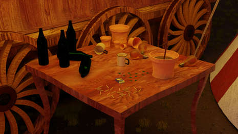 Circus Caravan - Close Shot (Final Render)
