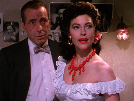 Ava Gardner et Humphrey Bogart dans La Comtesse aux pieds nus.