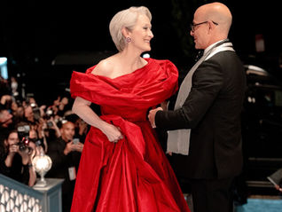 Meryl Streep et Stanley Tucci dans Le Diable s'habille en Prada 2.