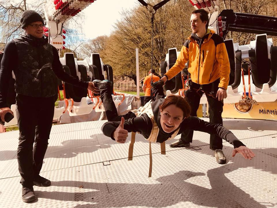 Barbara Hellemans, Tournage Jumbo