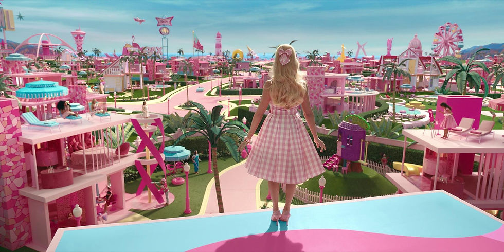 Margot Robbie dans Barbie.