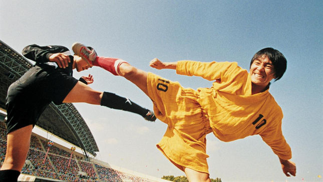 Stephen Chow dans Shaolin Soccer.