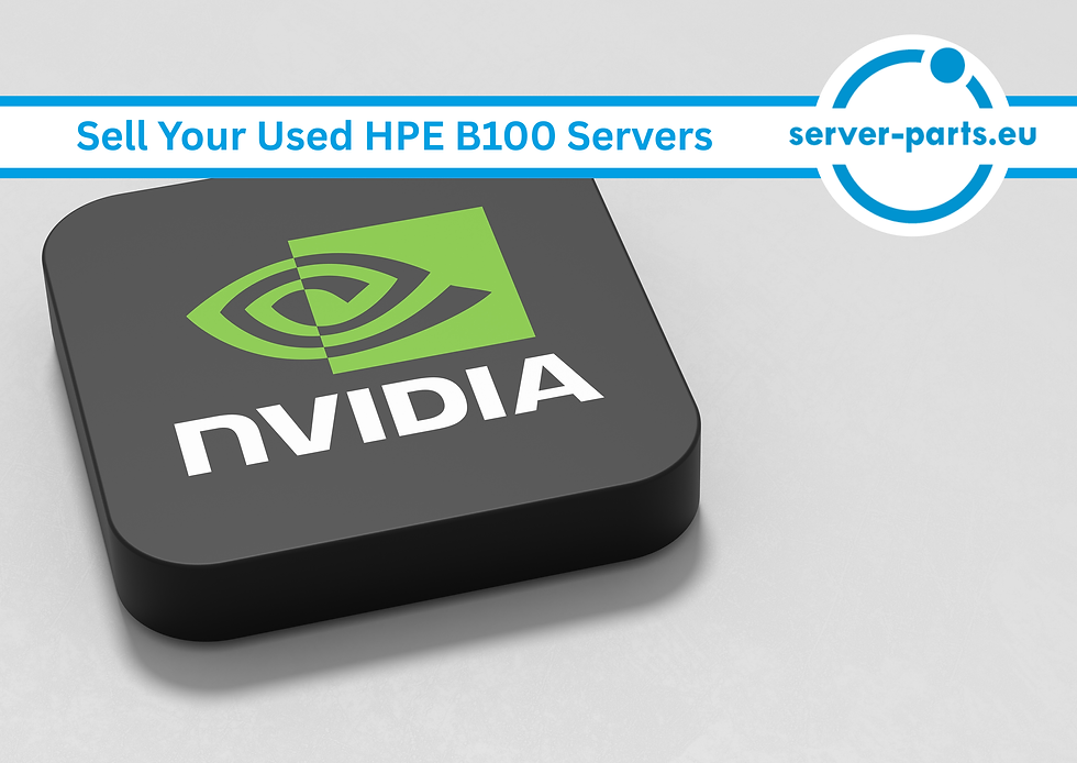 sell used HPE B100 servers, HPE B100 GPU server resale, NVIDIA B100 GPU servers buyback, enterprise AI servers, data center hardware resale, high performance computing servers, refurbished HPE servers, used NVIDIA B100 systems, server-parts.eu, sell HPE AI infrastructure, data center equipment liquidation, HPE B100 upgrade trade-in, refurbished enterprise servers, GPU accelerated servers resale, cloud AI hardware resale server-parts.eu refurbished