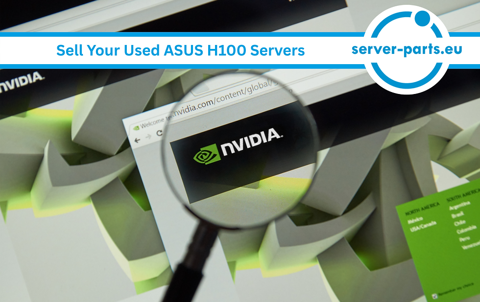 sell used ASUS H100 servers, ASUS H100 GPU server resale, NVIDIA H100 GPU servers buyback, enterprise AI servers, data center hardware resale, high performance computing servers, refurbished ASUS servers, used NVIDIA