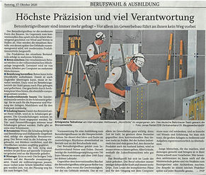 Höchste Präzision und viel Verantwortung
