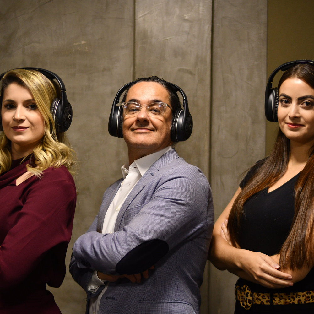 Estúdio do FIPcast.