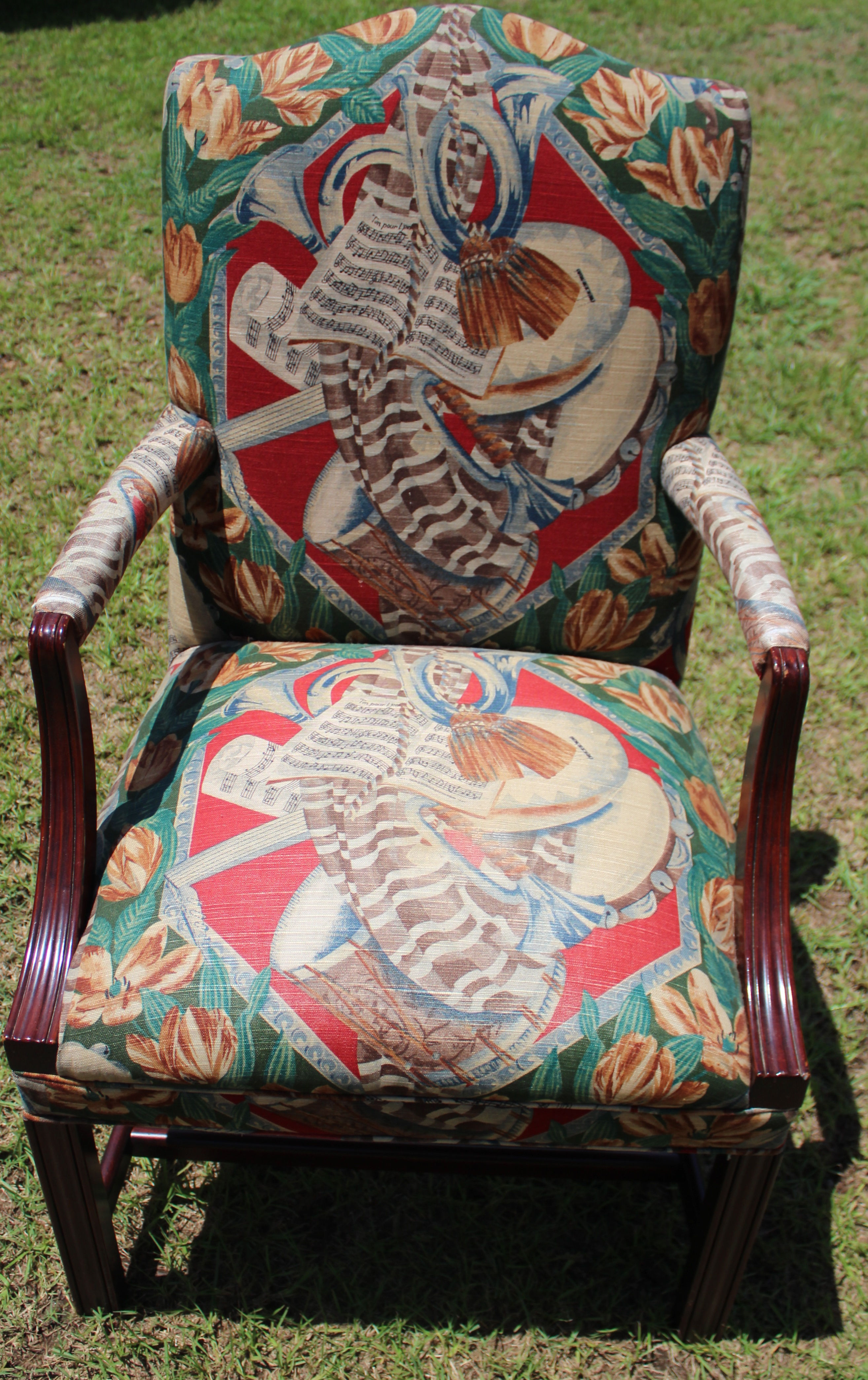 Vintage Highland House Armchair, Discontinued Print