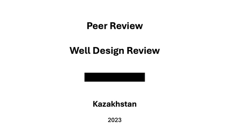 Peer Review, Kazakhstan