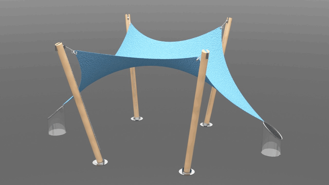 water collector sculpture