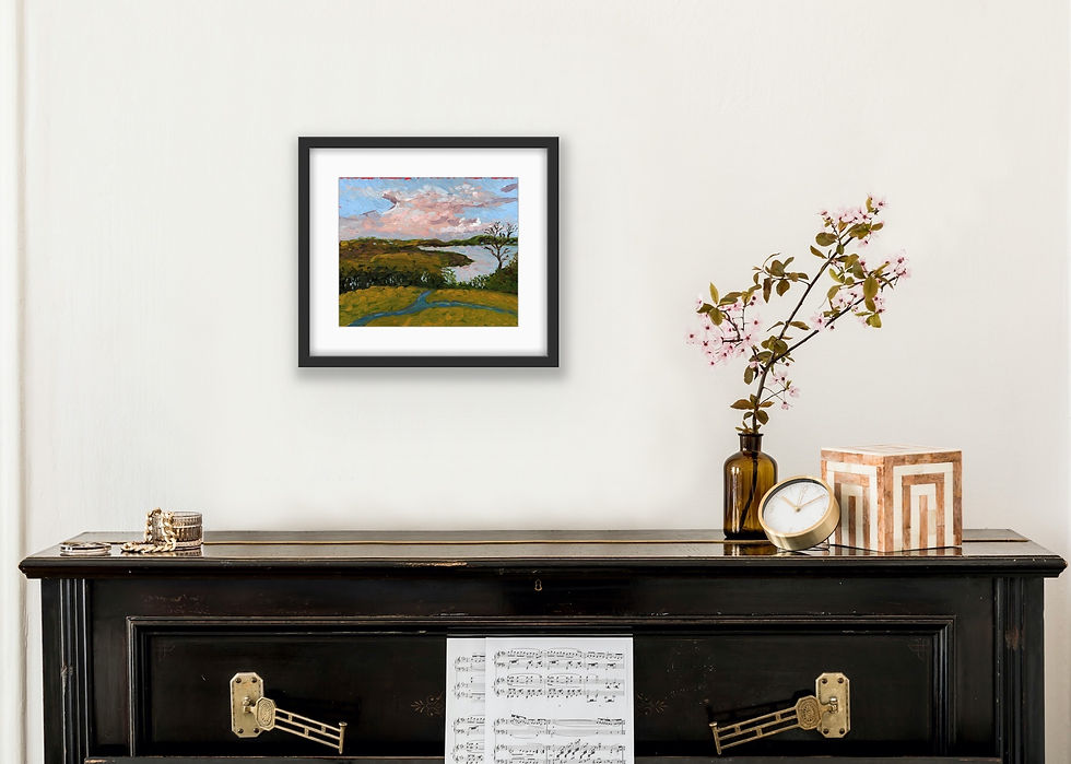 Thumbnail: View from Kinsale- Artist Print 10 x 12 inch