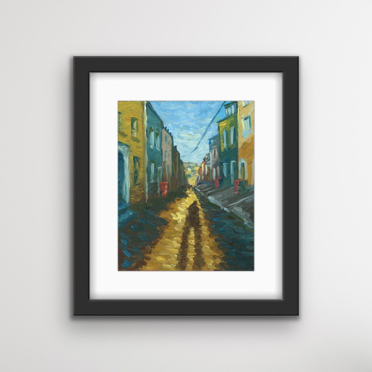 Steep Hills of Cork - Artist Print - 10 x 8 inch