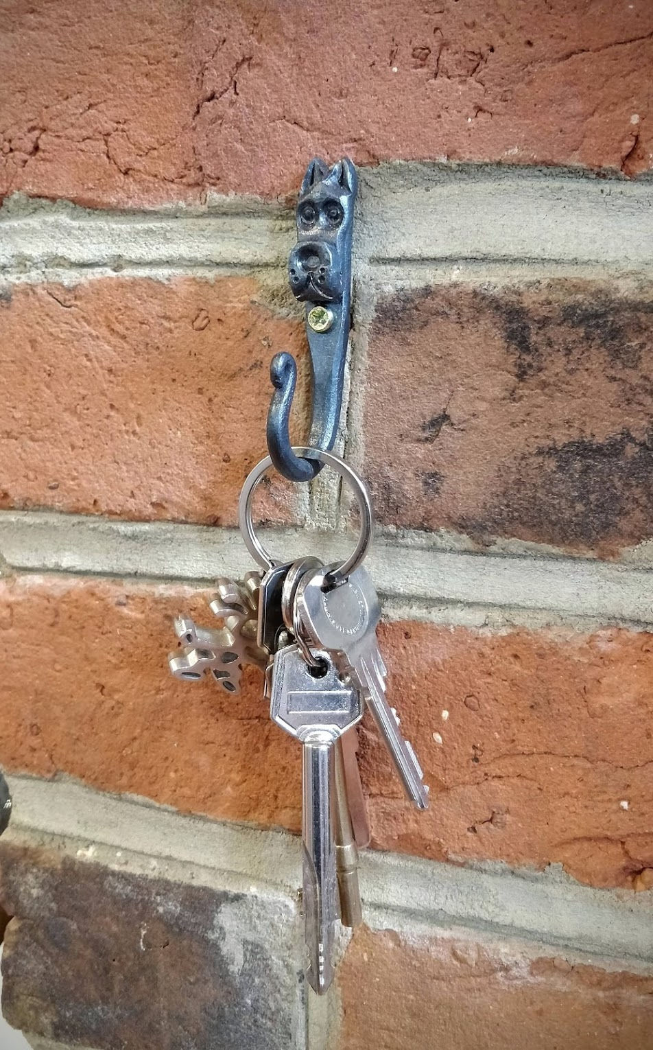 Thumbnail: Hand forged doggie hook