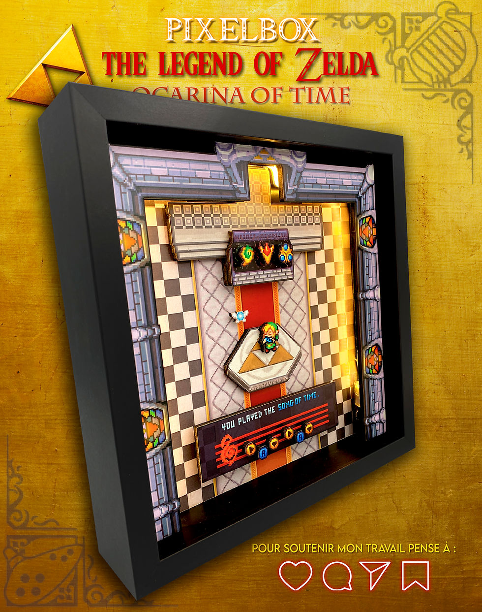 Miniature : PIXELBOX ZELDA 64